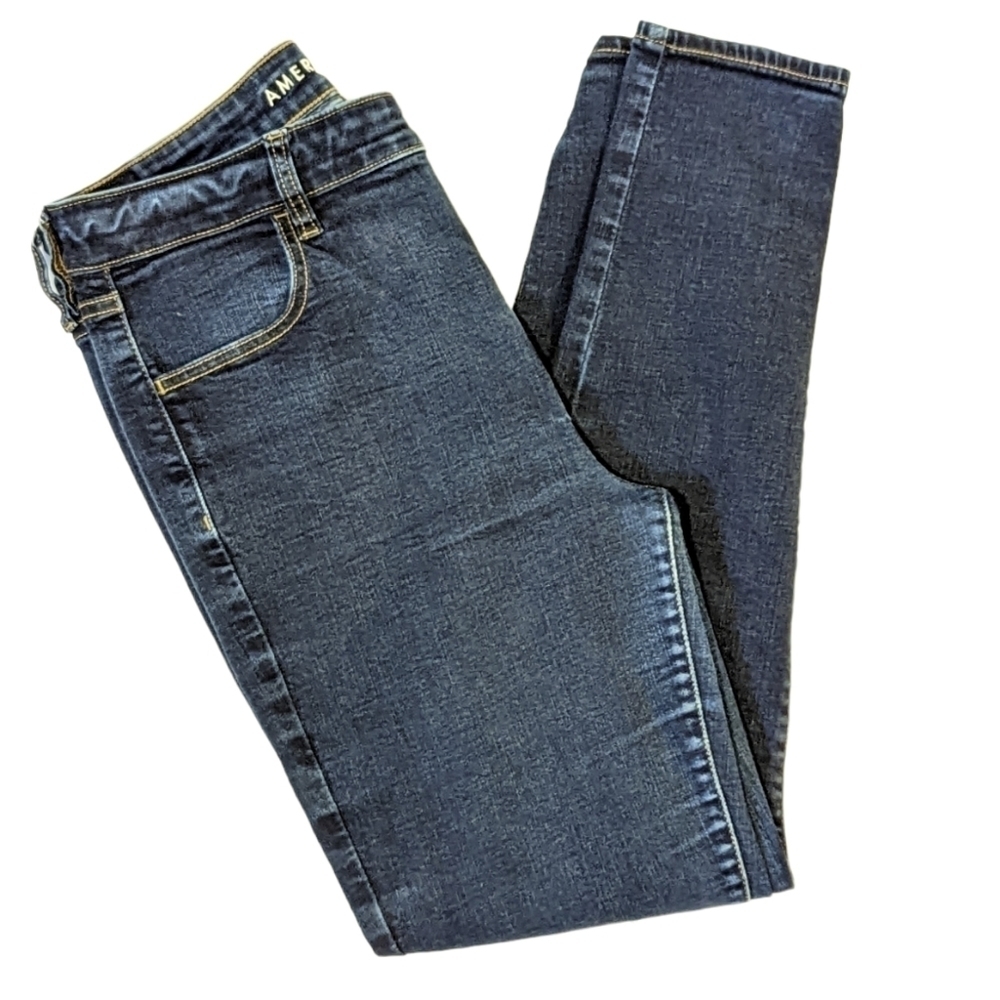 American Eagle High Rise Jegging 14 R - Picture 2 of 12